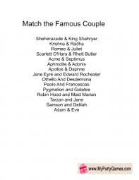 An update to google's expansive fact database has augmented its ability to answer questions about animals, plants, and more. Match The Famous Couple Game Answer Key Free Printable Games Famous Couples Printable Games