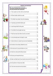 2 i love to read books and magazines on a sunday morning. English Esl Rewrite Worksheets Most Downloaded 20 Results