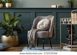 Luxury living room decorations 2019 trends. Shutterstock Puzzlepix