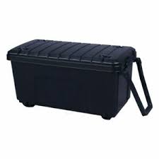 Homdox double rod closet 3 shelves wire shelving clothing rolling rack heavy duty garment rack with wheels and side hooks. Heavy Duty Extra Large 160 Litre Plastic Storage Box Container Trunk With Wheels Ebay