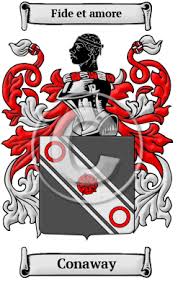 Conaway Name Meaning, Family History, Family Crest & Coats of Arms