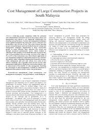 Cost Management Process 5 According To 7 Cost Management Systems Download Scientific Diagram