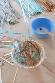 How to make the paper plate bird nest. Diy Bird Nests Artbar
