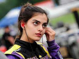 She was the first woman to win an arca west race in 2018. Nascar S First Arab American Female Driver To Make Her Debut