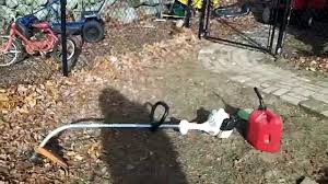 No, the rino tuff auto winder universal trimmer head is not compatible with the stihl fs45 curved shaft trimmer. Stihl Fs 45 Start Up And Test Youtube