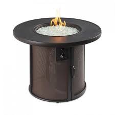 Getting ready to build your own gas fire pit? The Outdoor Greatroom Company Stonefire 31 Inch Round Gas Fire Pit Table Brown Sf 32 K Barbeques Galore