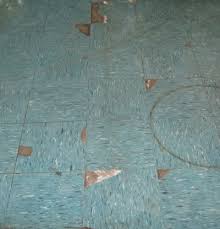 Vintage vinyl floors in brown & orange. Learning About Problem Building Materials Settled Govt Nz