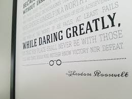 Brené brown knows what it means to put yourself out there and join the conversation. Theodore Roosevelt Man In The Arena Motivational Wall Art Etsy Motivational Wall Art Motivation Etsy Wall Art