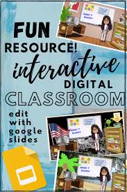 Make A Bitmoji Virtual Classroom With Google Slides Teach Every Day In 2020 Digital Classroom Interactive Classroom Classroom