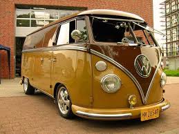 Image result for Chestnut Brown 1950 VW Bus