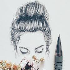 If you think that a low bun is boring, yo. Josh Galvez Mnl On Instagram God I Love Long Weekends Art Artph Artistsoninstagram Arte Artwork Illu Illustration Artists Drawings How To Draw Hair