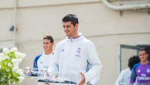 Kit real madrid home junior 15/16 ml. Real Madrid Present Adidas Third Jersey To New York City Tango Squad Soccerbible