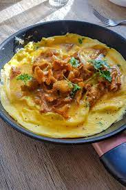 Omelette Aux Girolles Recette Facile