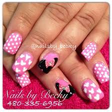 Pin By Nailsby Becky On Nails By Becky Mickey Nails Minnie Mouse Nails Minnie Mouse Nail Art