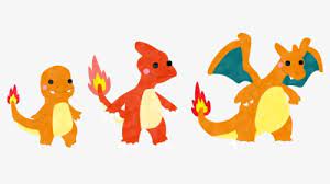 Charmeleon is a bipedal, reptilian pokémon. Transparent Charmeleon Png Charmander And Charmeleon And Charizard Coloring Page Png Download Transparent Png Image Pngitem