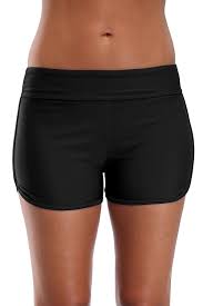 Women S Swim Shorts Sports Swim Bottom Tankini Bikini Bottoms Modest Black C3184riqhqd Swim Shorts Women Tankini With Shorts Modest Swimsuits