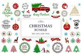 Download Christmas Bundle Svg Cut Files 36499 Cut Files Design Bundles