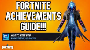 These need to be unlocked inside the game just like her back bling and pickaxe. How To Unlock Nice To Yeet You Fortnite Chapter 2 Achievement Guide Fortnitechapter2 Fortnitechallenges Fortnitegame Fortni Fortnite Chapter Achievement