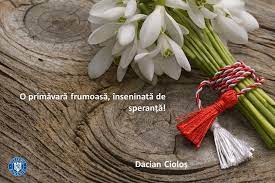 Si sa aveti o primavara plina de fericire si dragoste! Foto PreÈ™edintele È™i Premierul Mesaje De 1 Martie O PrimÄƒvarÄƒ FrumoasÄƒ InseninatÄƒ De SperanÈ›Äƒ Caleaeuropeana Ro