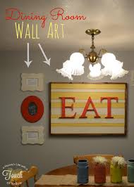 What is the best color for a dining room? Poppy Seed Projects Guest Post Diy Dining Room Wall Art Tutorial With Poppy Seed Frames A Dining Room Wall Art Dining Room Wall Decor Dining Room Decor Diy