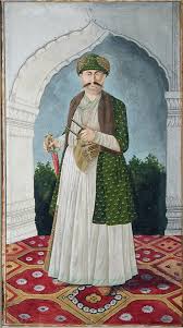 Shuja Ud Daula Nawab Of Awadh Mughal Paintings Indian Paintings Indian Art