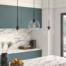 Snead 3 Light Kitchen Island Linear Pendant Kitchen Island Lighting Kitchen Pendant Lighting Unique Kitchen Design
