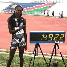 Both are banned under ioc and world athletics rules from competing in any event from 400 metres to 1500 metres because of their elevated testosterone levels. Christine Mboma Improves 400m World Junior Record To 49 22 Seconds Watch Athletics
