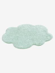 Auch runde teppiche im online shop billig kaufen. Vertbaudet Kinderzimmer Teppich Wolke In Blau