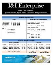 Akhirnya, masa untuk menggantikan penghawa dingin telah tiba. Senarai Harga Wiring
