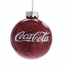 Coca cola christmas tree ornaments lot of 10 90s and 00s loose no boxes. Authentic Coca Cola Coke Glitter Ball Christmas Ornament New With Box Walmart Com Walmart Com
