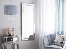 Measure distance from each mirror edge to nearest wall, outlet, backsplash, etc. Wall Mirror 50 X 130 Cm Gold With Silver Fenioux Beliani Co Uk