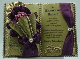 Handgefertigtes Deko Buch Zur Diamantenen Hochzeit Mit Holz Buchstander In 2020 Diamantene Hochzeit Spruche Zur Diamantenen Hochzeit Diamanten