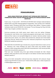 Kurang fokus bila belajar, study pon susah nak.3 jenis flavour yang menarik : Scammer Alert Beware Of Scam On Aeon Retail Malaysia Facebook