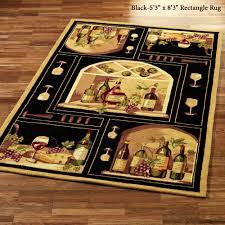 Available in round, rectangle, and runner sizes, these luscious rugs can go just about anywhere. Wine Bottle Area Rugs