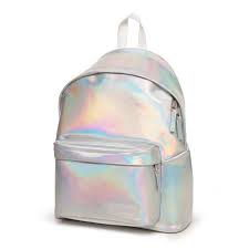 padded pak r iridescent leather backpacks by eastpak view 6 backpacks leather eastpak