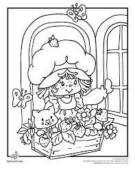 Strawberry Shortcake Coloring Pages Classic Strawberry Shortcake Coloring Page Cart Strawberry Shortcake Coloring Pages Coloring Pages Cartoon Coloring Pages