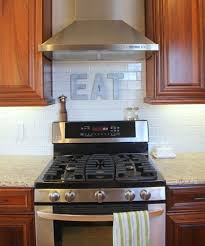Kitchen Decor Eat Letters Above Stove Stove Decor Home Kitchens Kitchen Decor