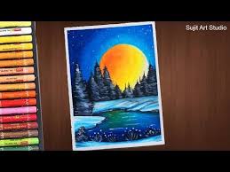 Easy Oil Pastels Drawing Moonlight Night Scenery Step By Step Youtube Oil Pastel Drawings Oil Pastel Oil Pastel Paintings Subscribe to my channel to get more drawing videos. easy oil pastels drawing moonlight