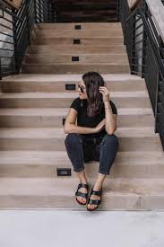 Select size to see the return policy for the item. Check Out How To Style The Plastic Birkenstock Arizona Eva Sandal Pair This Trendy Sandal With A Monochromatic Mi Birkenstock Style Birkenstock Arizona Outfit