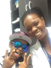 So how can I not selfie this top model who turns up to clinic dressed to  impress today?!?! Lol