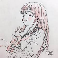 博 on twitter イラスト スケッチ 明日ちゃん