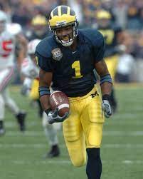 Braylon Edwards Michigan Wolverines Football Michigan Go Blue Michigan Sports
