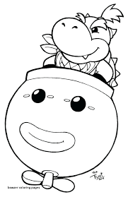 Bowser Coloring Pages Super Mario Bowser Coloring Pages Free Super Mario Coloring Pages Mario Coloring Pages Cute Coloring Pages