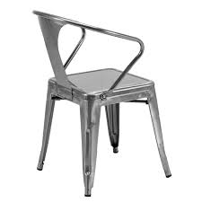 Furmax metal dining chairs set of 4 indoor outdoor patio chicken 18 inch seat height trattoria chic bistro cafe side stackable,gun. Tabouret Cafe Chair Rentals Event Furniture Rental Delivery Formdecor