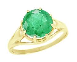 These vivid gems are also the birthstone for the month of may, and are often associated with the renaissance of springtime. Emerald Rings Antique Emerald Rings Vintage Emerald Ring Antique Jewelry Mall