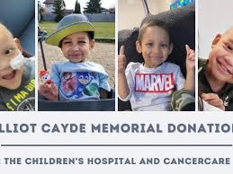 Fundraiser by Stacee Nivera : Elliot Cayde Memorial Donation for the  Children's Hospital
