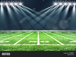 In addition, there are end zones extending another 10 yards (9.144 m). Football Stadium White Image Photo Free Trial Bigstock