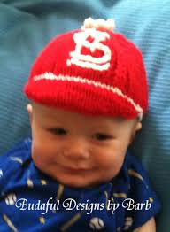 St. Louis Cardinals Baby Boy or Girl Baseball Hat for the Newborn Sports  Fan Great Photo Prop