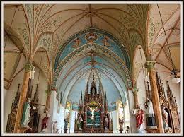 Nativity Of Mary Blessed Virgin Catholic Church Schulenburg Tx Church Catholic Church Church Architecture