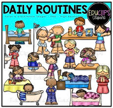 For your convenience, there is a search service on the main page of the site that would help you find images similar to morning routine clipart with nescessary type and size. Daily Routines Clip Art Bundle Educlips Clipart By Educlips Tpt
